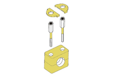 Light Tube Clamp  DIN 3015