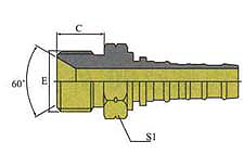 BSP MALE 60º CONE SEAT