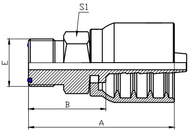 ORFS MALE O-RING SEAL