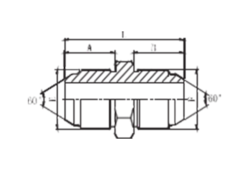 JIS METRIC MALE 60 CONE