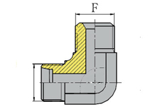 BSP THREAD 60  CONE SEALING 90 ELBOW