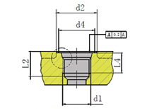 SAE thread port and mating stud end