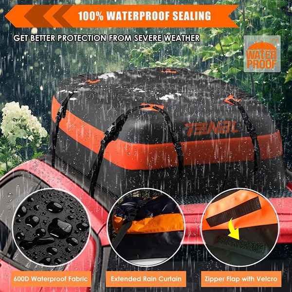 Car roof bag