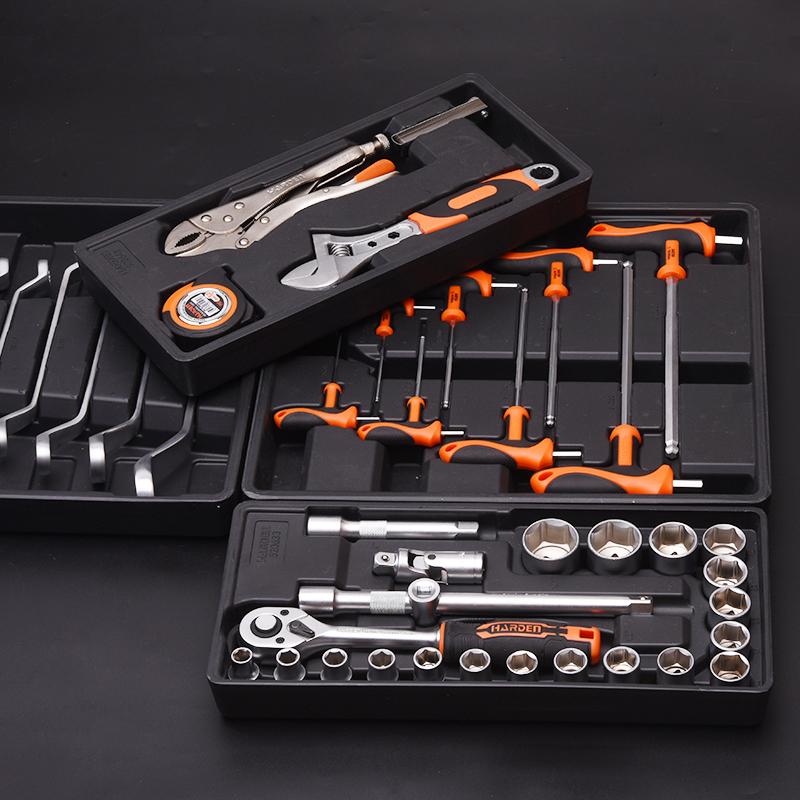 Tools set for cabinet